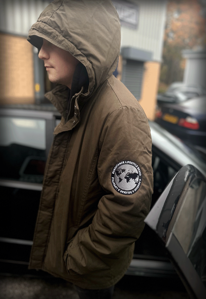 Worldwide Quilted Hooded Winter Parka - Jacket