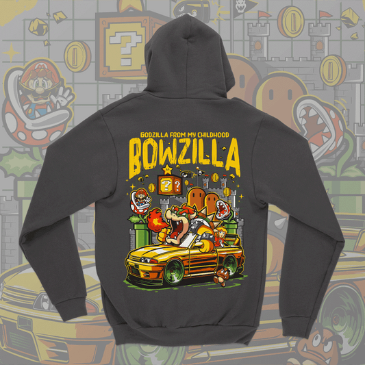 Bowzilla - Mario v2 Hoodie