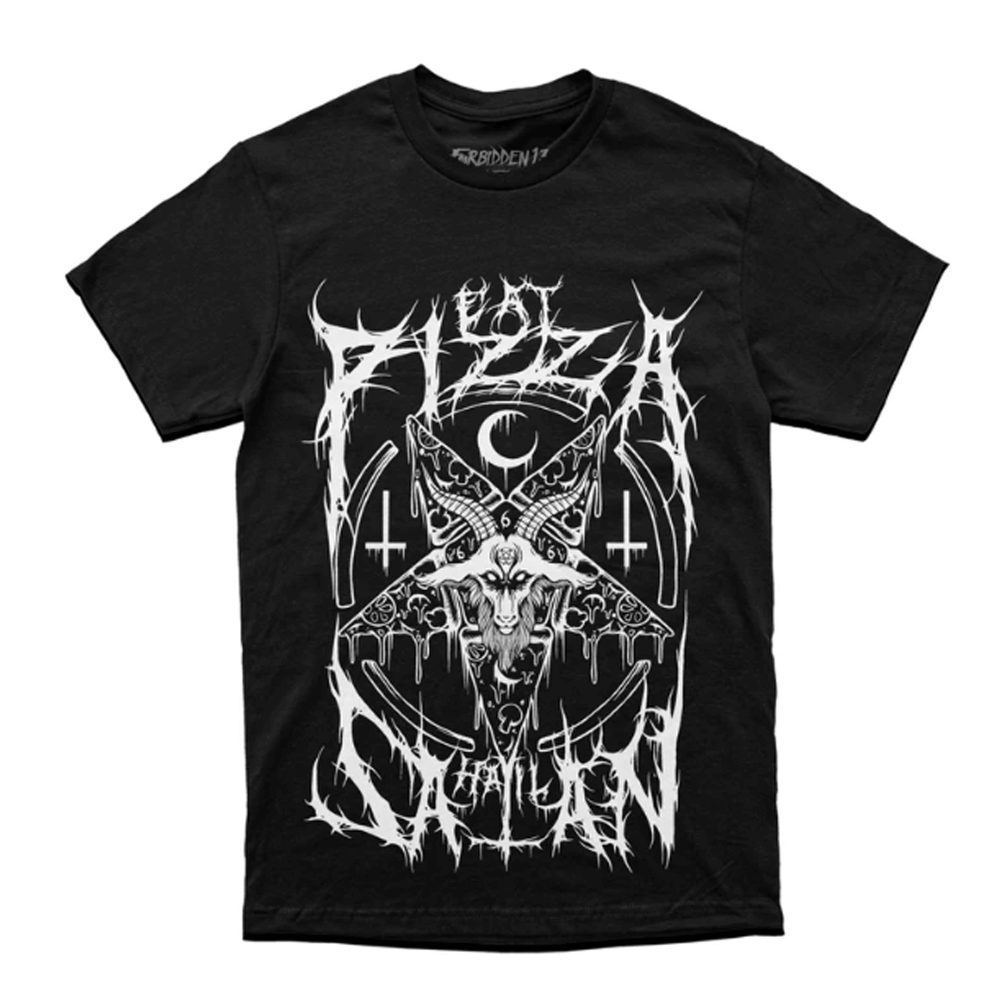 Hail Satan Eat Pizza - Tee