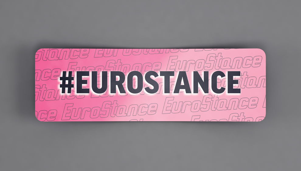 Hashtag Pink - Slap Sticker