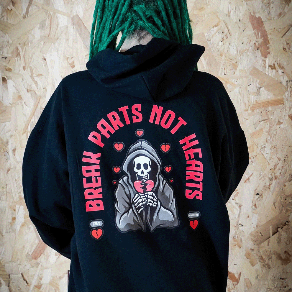 Break Parts Not Hearts 💔 Hoodie