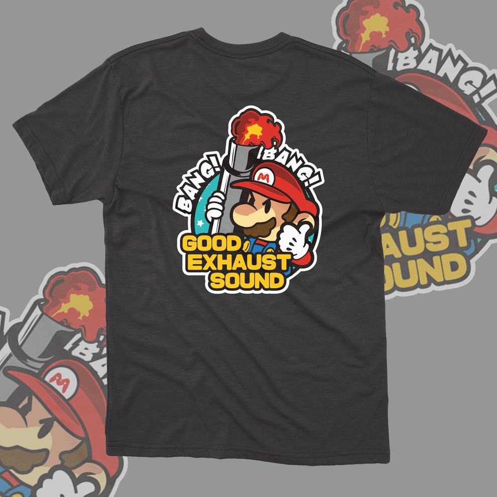 Mario Exhaust Tee