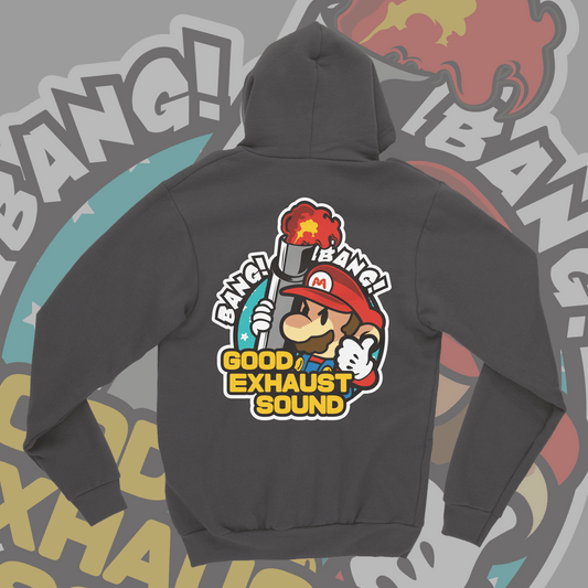 Mario Exhaust Hoodie