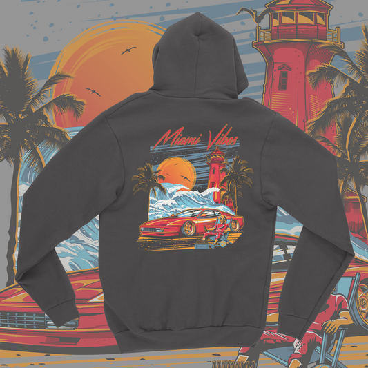 Miami Vibes - Tessa Rossa Hoodie