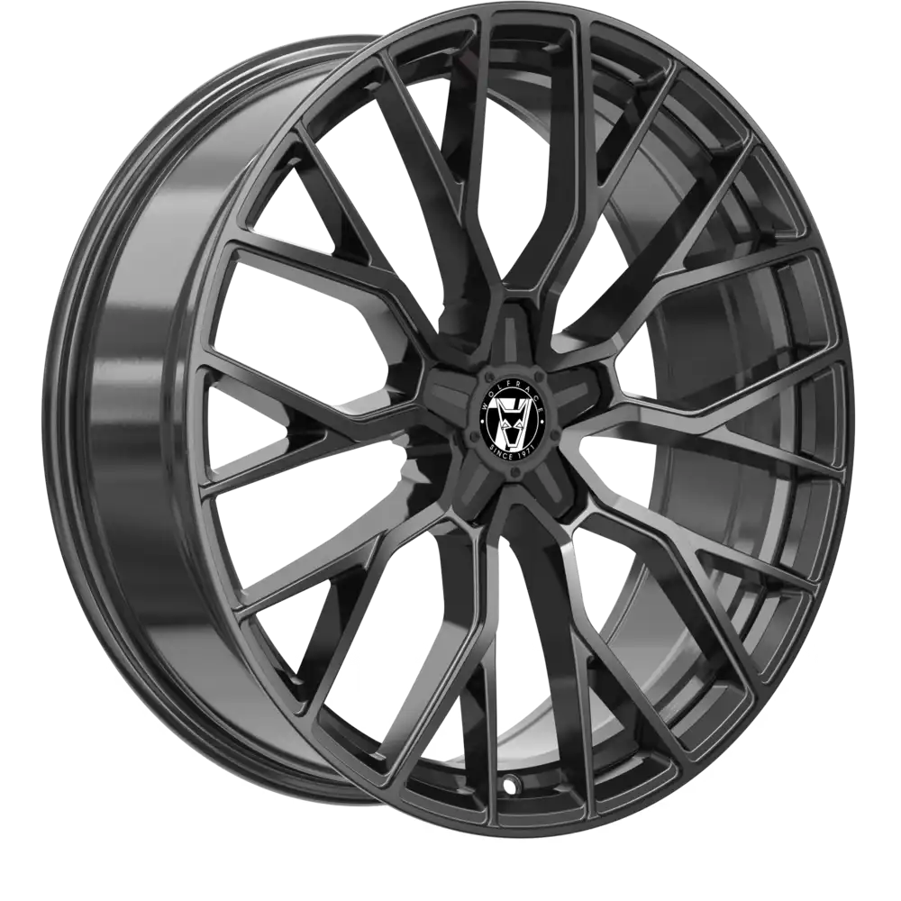 8.5x18 - WOLFRACE 71 MUNICH GTR BLACK EDITION ALLOY WHEELS