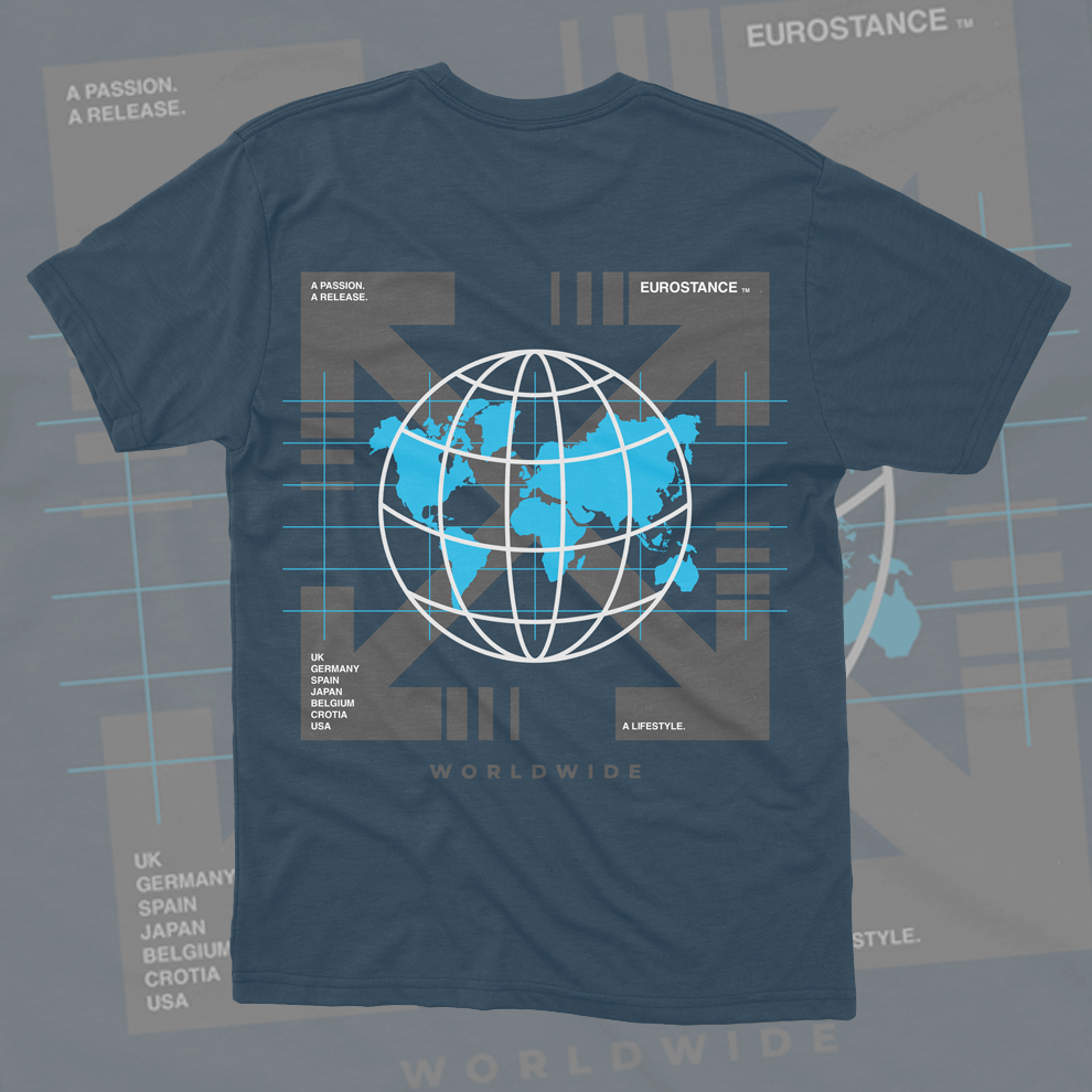 OffStance Worldwide Blue edition Tee