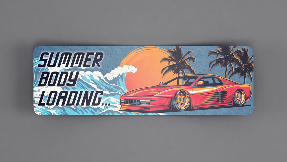 Summer Body - Slap Sticker