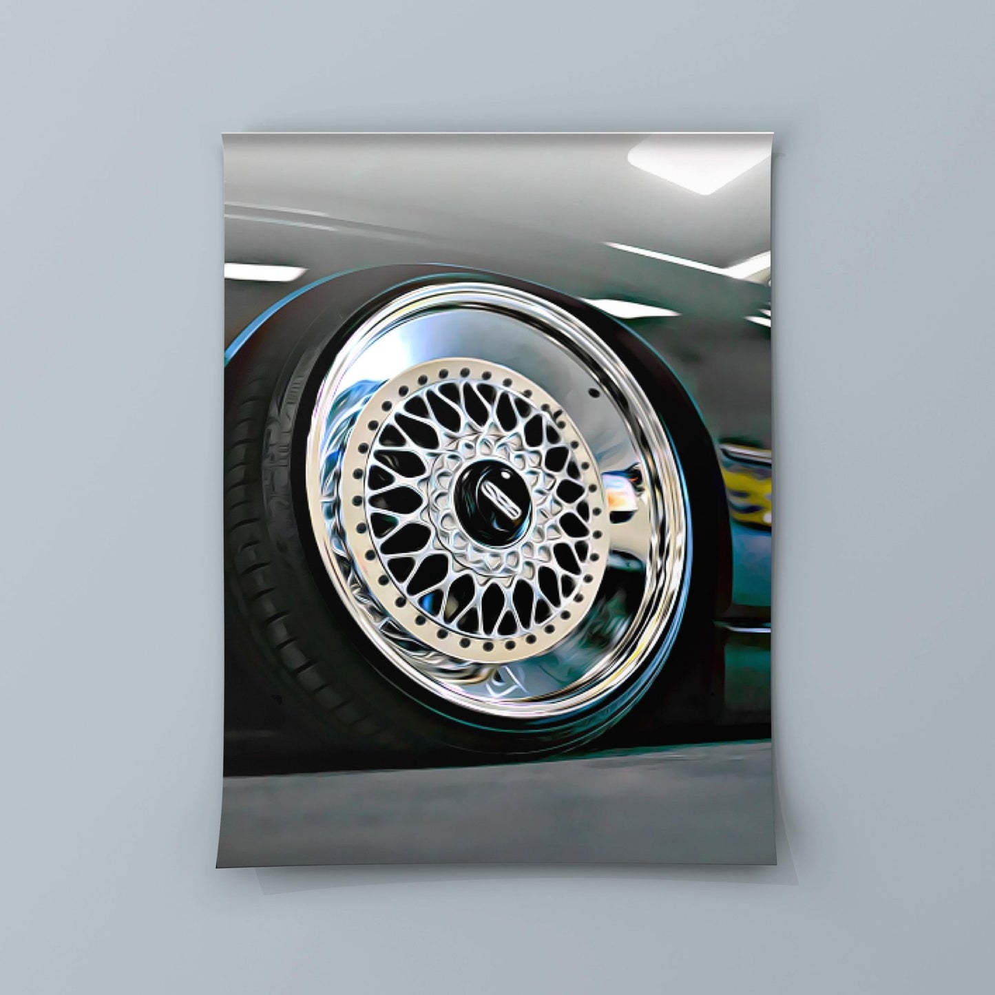 Dished BBS Wheels - Poster