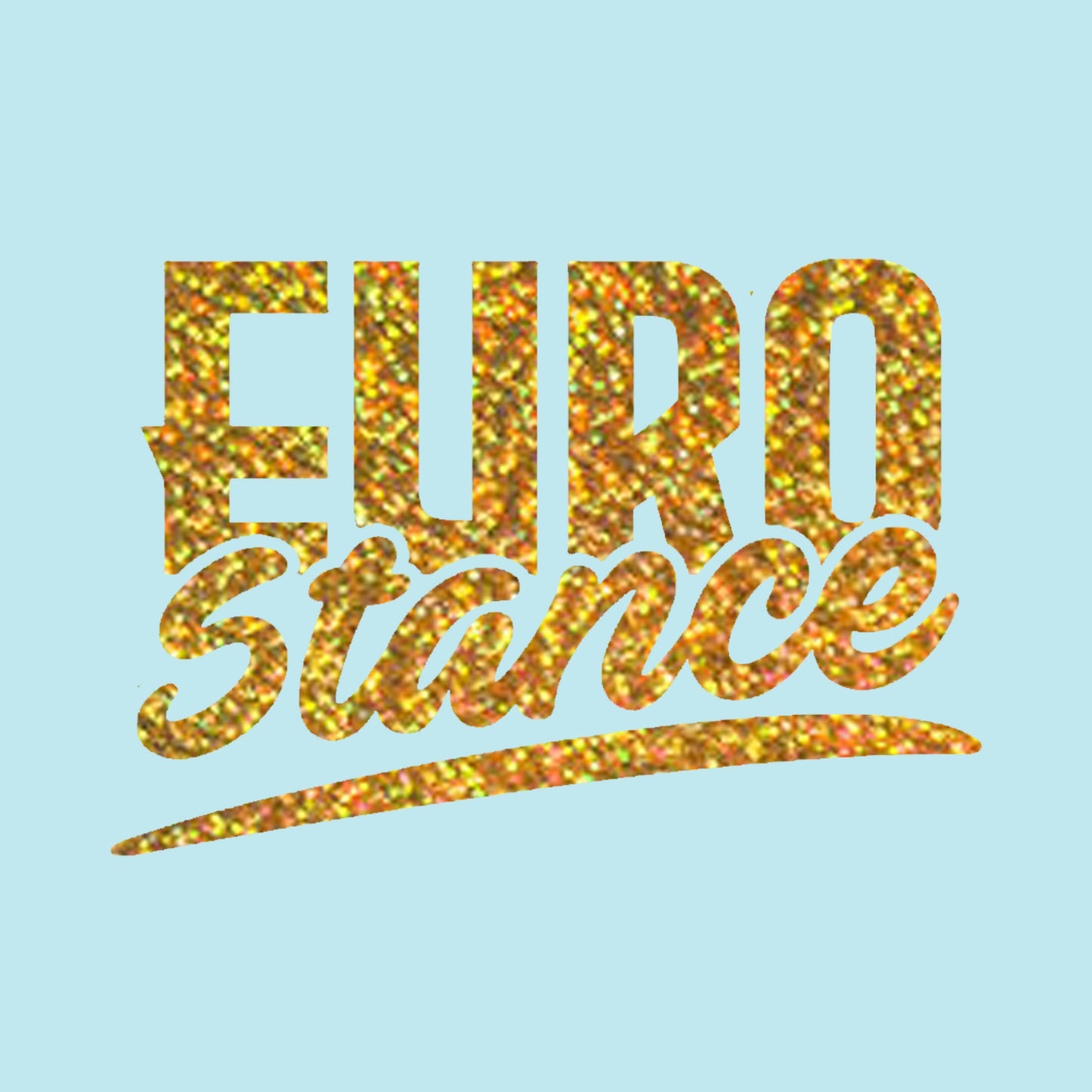 EuroStance Classic Vinyl sticker - 100mm wide (small)