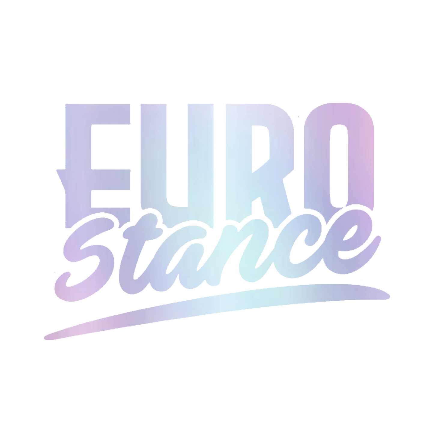 EuroStance Classic Vinyl sticker - 100mm wide (small)
